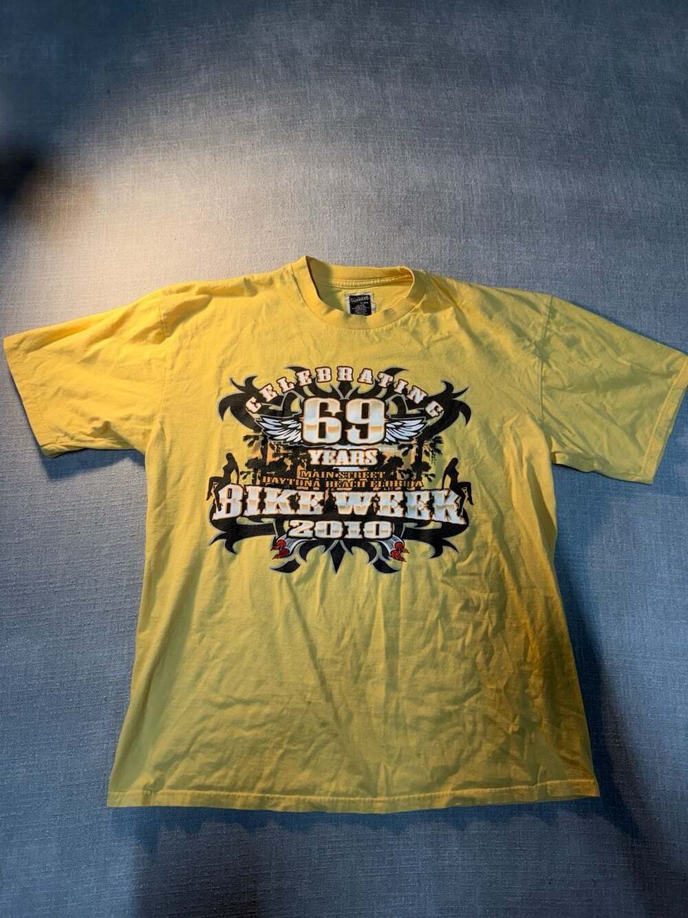 Billabong 2010 Daytona Beach Bike Week Graphic T-Shirt